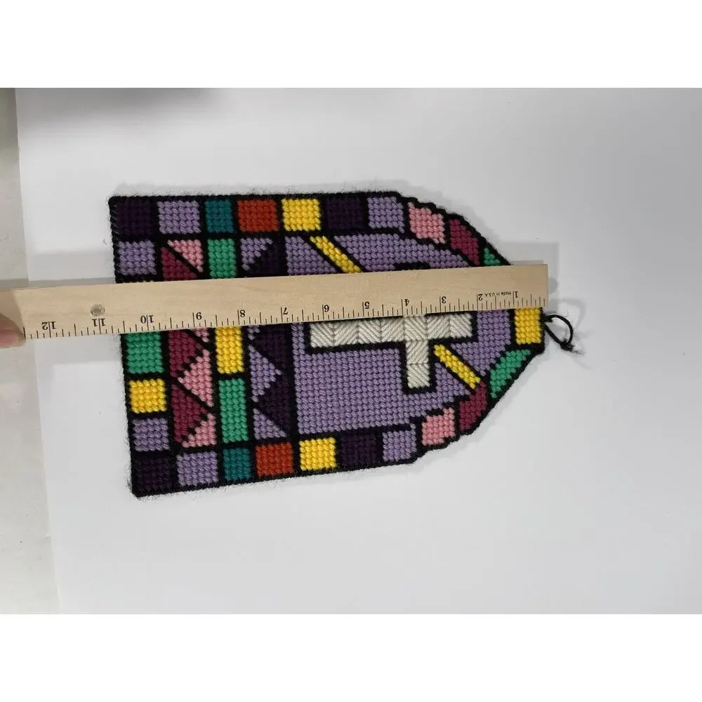 Unbranded vintage needlepoint